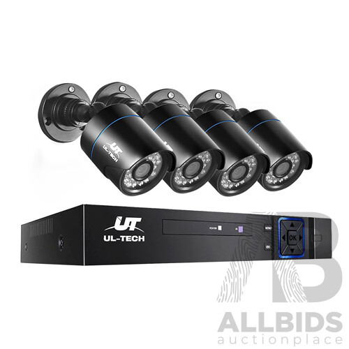 1080P 4 Channel HDMI CCTV Security Camera - Brand New - Free Shipping
