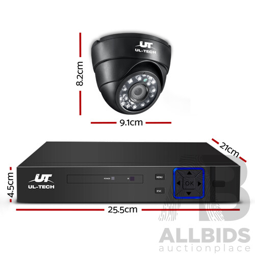 1080P 8 Channel HDMI CCTV Security Camera - Brand New - Free Shipping