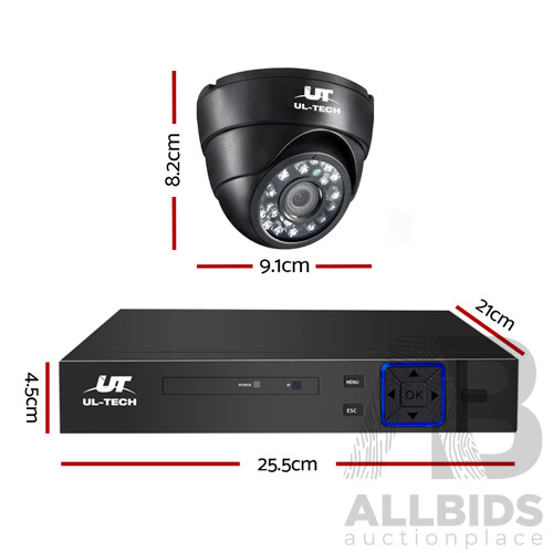 1080P 8 Channel HDMI CCTV Security Camera - Brand New - Free Shipping