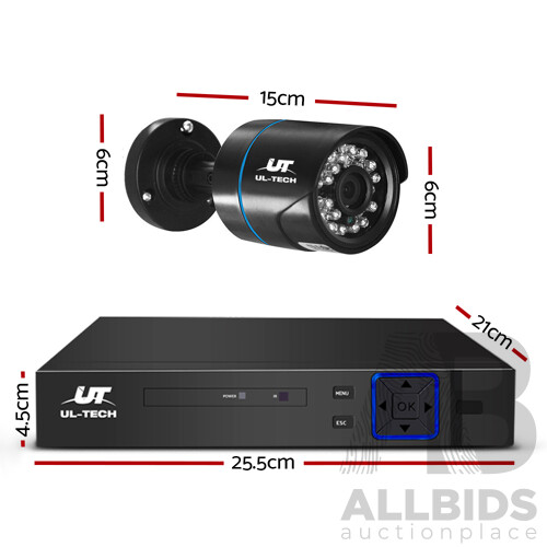 1080P 8 Channel HDMI CCTV Security Camera - Brand New - Free Shipping