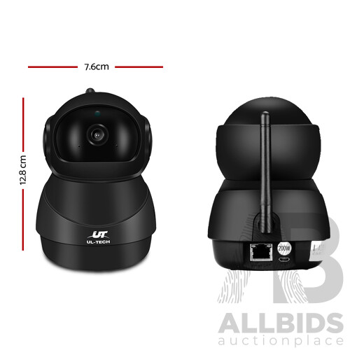 1080P Wireless IP Camera CCTV Security System Baby Monitor Black - Brand New - Free Shipping