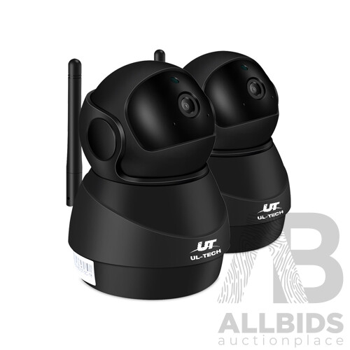 1080P Wireless IP Camera CCTV Security System Baby Monitor Black - Brand New - Free Shipping