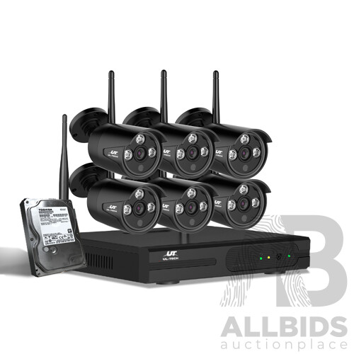 1080P 8CH Wireless Security Camera NVR Video - Brand New - Free Shipping