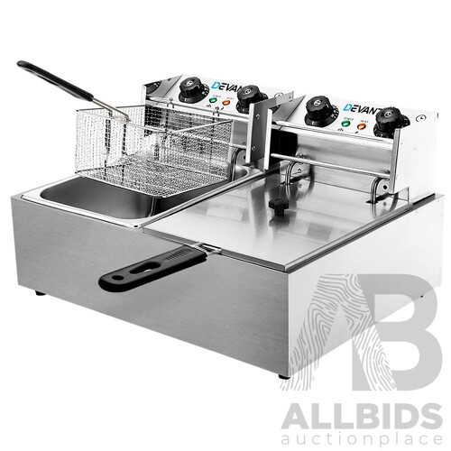 5 Star Chef Deep Fryer with Twin Basket - Brand New - Free Shipping