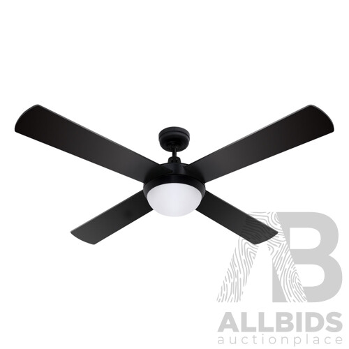 52 Ceiling Fan - Black