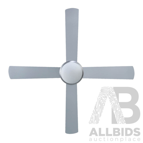 52 Ceiling Fan with Light Silver