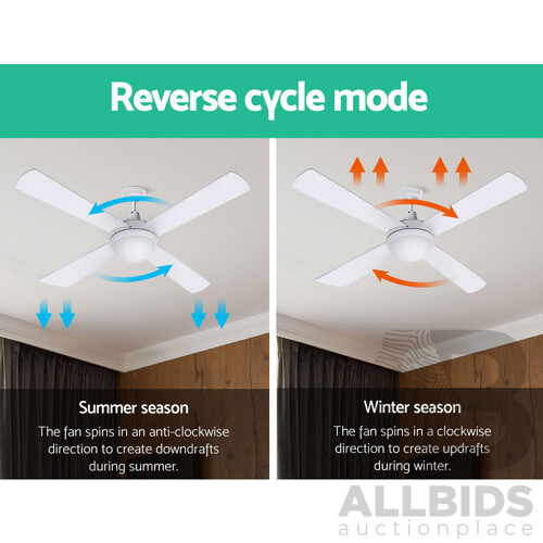 52 Ceiling Fan - White