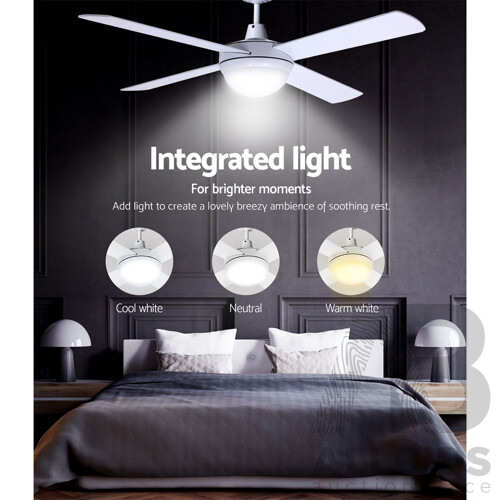 52 Ceiling Fan - White