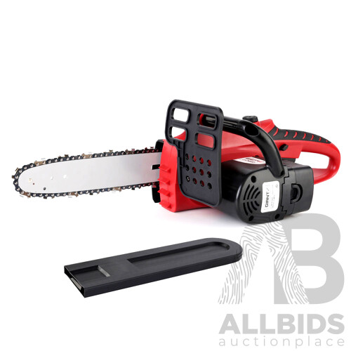 Giantz 20V Cordless Chainsaw - Black and Red - Free Shipping