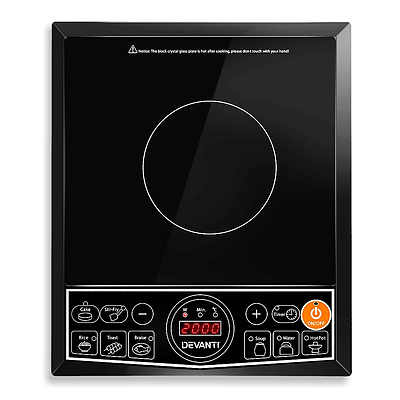 Portable Single Ceramic Electric Induction Cook Top - Black - Brand New - Free Shipping