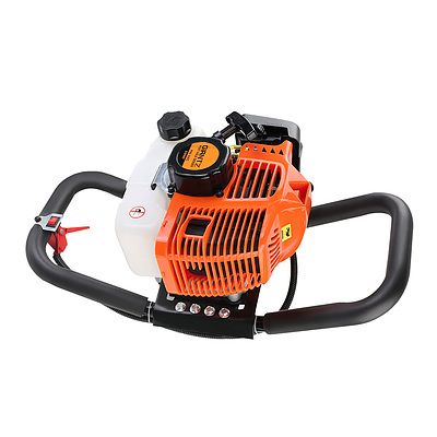 62CC Petrol Post Hole Digger Drill - Free Shipping