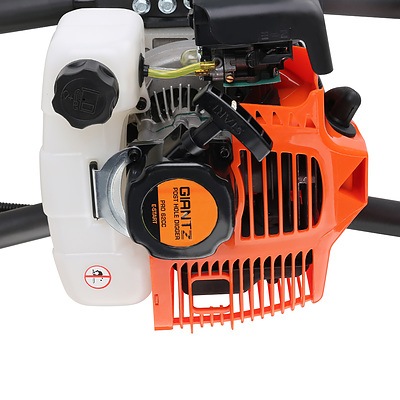 62CC Petrol Post Hole Digger Drill - Free Shipping