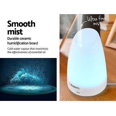 120ml 4 in 1 Aroma Diffuser - White - Brand New - Free Shipping