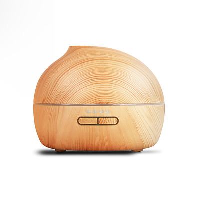300ml 4 in 1 Ultrasonic Aroma Diffuser - Light Wood - Free Shipping