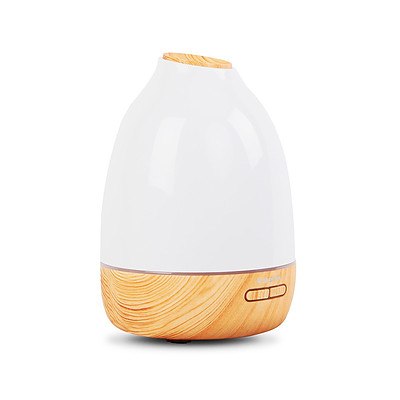 500ml 4 in 1 Ultrasonic Aroma Diffuser - Light Wood - Free Shipping
