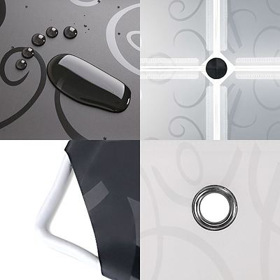 12 Shoe Stackable Compartments - Black & White - Free Shipping