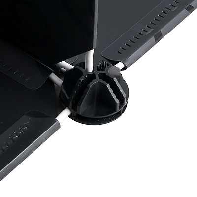 12 Shoe Stackable Compartments - Black & White - Free Shipping