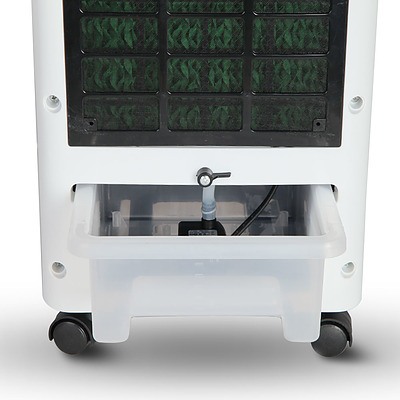 Portable Air Cooler and Humidifier Conditioner - White & Blue - Free Shipping