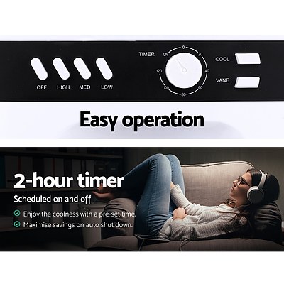 Portable Evaporative Air Cooler Cooling Fan Humidifier Conditioner Fans