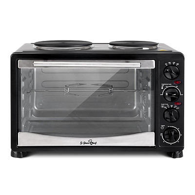 34L Portable Convection Oven - Black