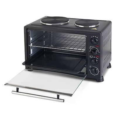 34L Portable Convection Oven - Black