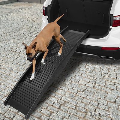 Portable Folding Pet Ramp for Cars - Black - Brand New - Free Shipping