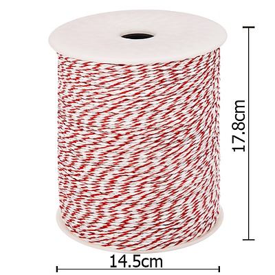 500m Polywire Roll Electric Fence Energiser Poly Wire - Free Shipping