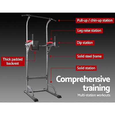 Power Tower 4-IN-1 Multi-Function Station Fitness Gym Equipment - Brand New - Free Shipping