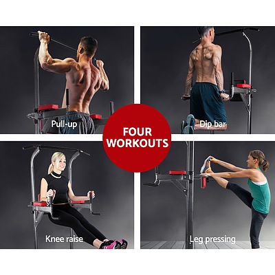 Power Tower 4-IN-1 Multi-Function Station Fitness Gym Equipment - Brand New - Free Shipping