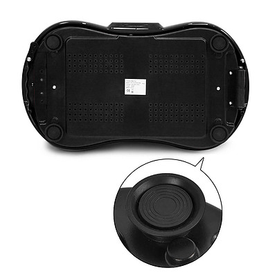 1000W Vibrating Plate with Roller Wheels - Black - Brand New - Free Shipping