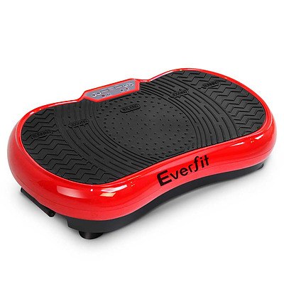 Vibration Machine Plate Platform Body Shaper Home Gym Fitness Red - Brand New - Free Shipping