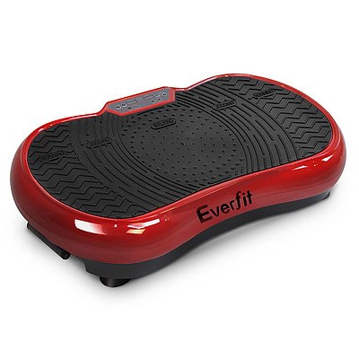 Vibration Machine Plate Platform Body Shaper Home Gym Fitness Maroon - Brand New - Free Shipping