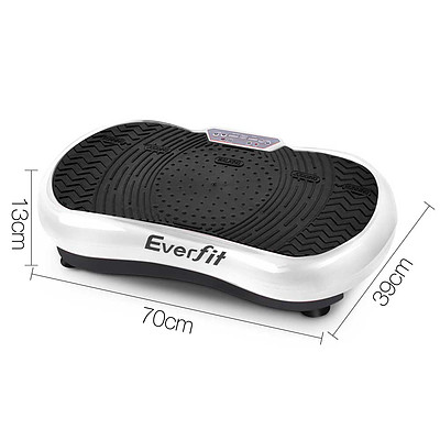 Vibration Machine Plate Platform Body Shaper Home Gym Fitness White - Brand New - Free Shipping
