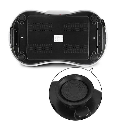 Vibration Machine Plate Platform Body Shaper Home Gym Fitness White - Brand New - Free Shipping