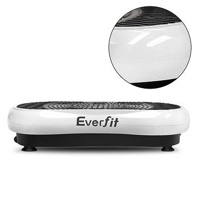 Vibration Machine Plate Platform Body Shaper Home Gym Fitness White - Brand New - Free Shipping