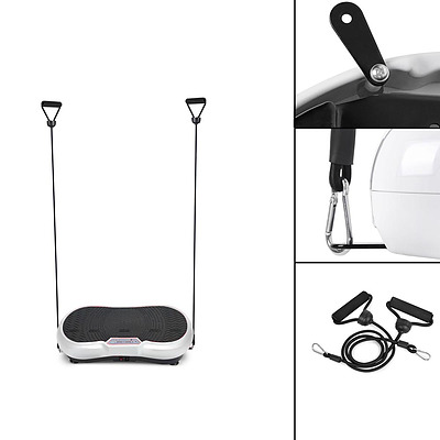 Vibration Machine Plate Platform Body Shaper Home Gym Fitness White - Brand New - Free Shipping