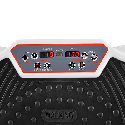 Vibration Machine Plate Platform Body Shaper Home Gym Fitness White - Brand New - Free Shipping