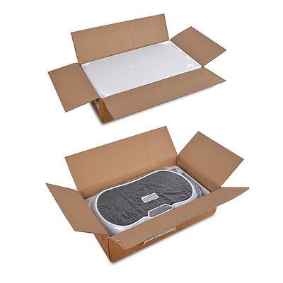 Vibration Machine Plate Platform Body Shaper Home Gym Fitness White - Brand New - Free Shipping