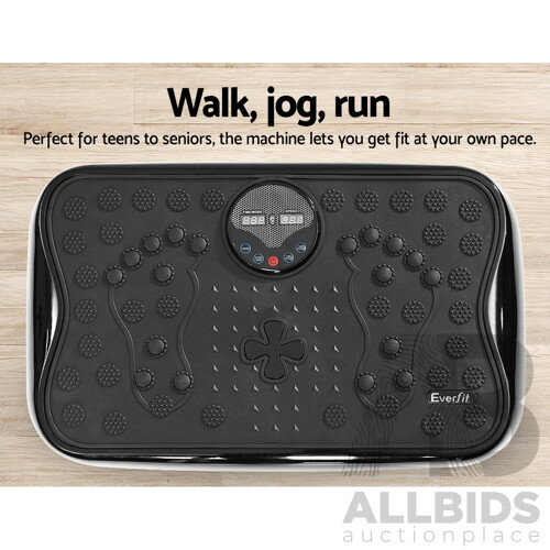 Everfit Vibration Machine Machines Platform Plate Vibrator Exercise Fit Gym Home - Brand New - Free Shipping