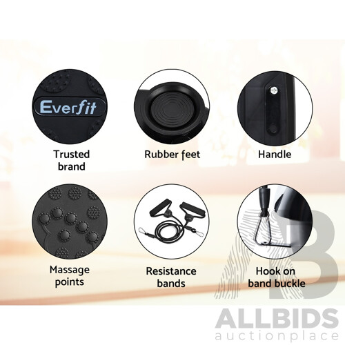 Everfit Vibration Machine Machines Platform Plate Vibrator Exercise Fit Gym Home - Brand New - Free Shipping