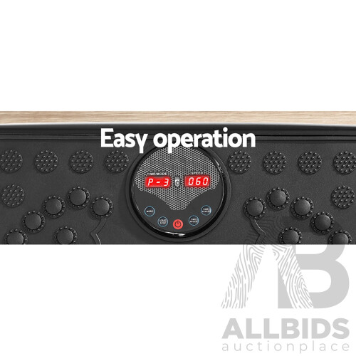 Everfit Vibration Machine Machines Platform Plate Vibrator Exercise Fit Gym Home - Brand New - Free Shipping