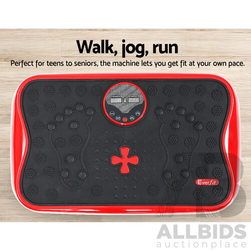 Everfit Vibration Machine Machines Platform Plate Vibrator Exercise Fit Gym Home - Brand New - Free Shipping
