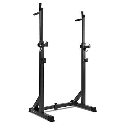 Squat Rack Pair Fitness Weight Lifting Gym Exercise Barbell Stand - Brand New - Free Shipping