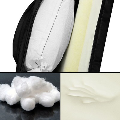 Lounge Sofa Chair - 75 Adjustable Angles Black - Brand New - Free Shipping