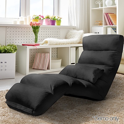 Lounge Sofa Chair - 75 Adjustable Angles Black - Brand New - Free Shipping
