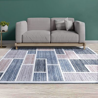 Short Pile Floor Rug 160x230cm Oblo - Brand New - Free Shipping