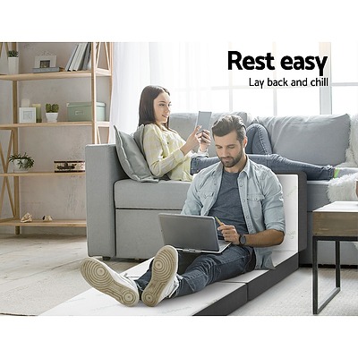 Giselle Bedding Folding Foam Portable Mattress Bamboo Fabric - Brand New - Free Shipping