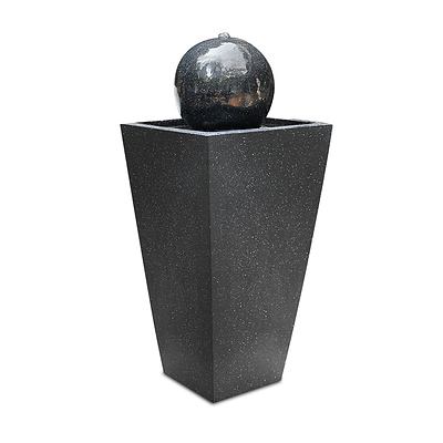 Gardeon Solar Powered Water Fountain - Black