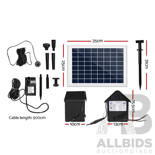 Solar Powered Water Pond Pump 60W