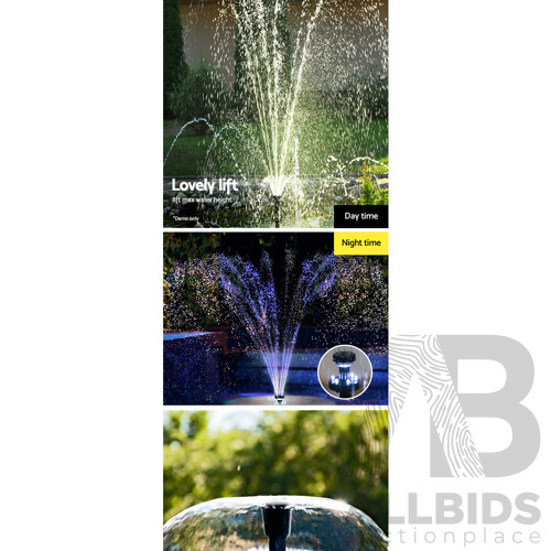 Solar Powered Water Pond Pump 60W